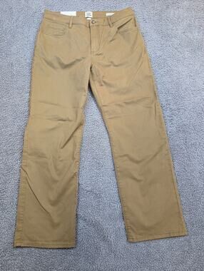 Flint and Tinder Khakis Size 34x30 Tan Classic Fit Straight (1092)